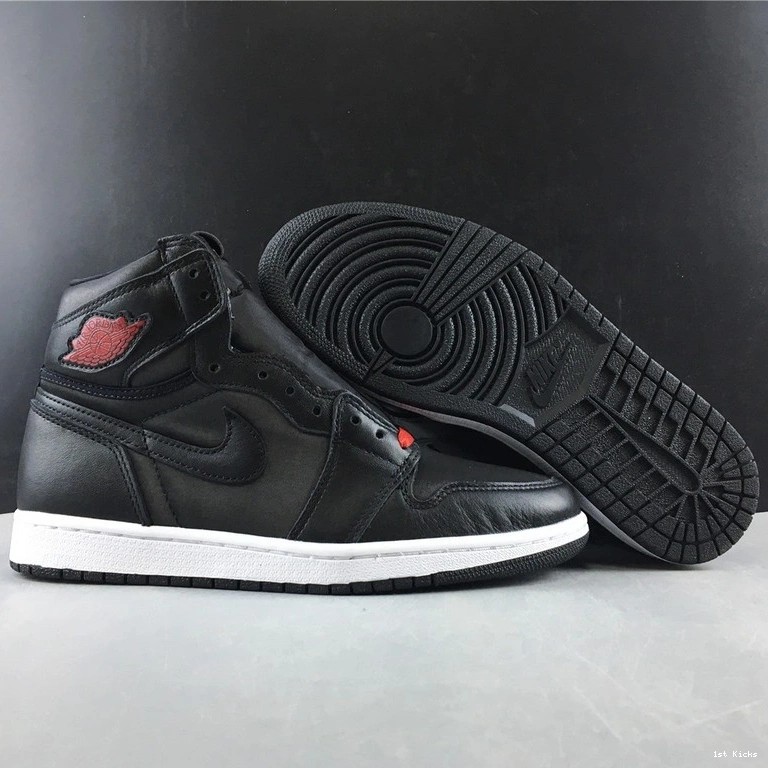 Black Black  High 1 Retro Gym Jordan 555088-060 Red 1028